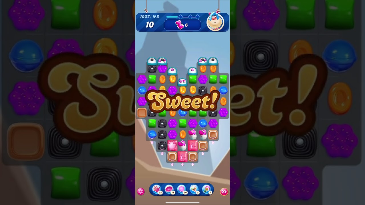 Candy Crush Saga level 1001 - 1010 with FREE Boosters