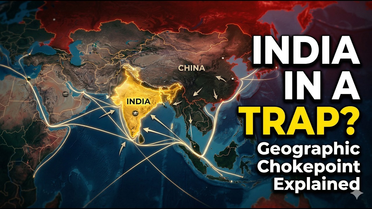 The Geographic Chokepoint  India s Eurasian Trap