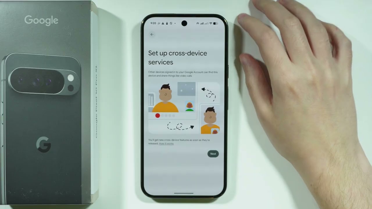 Google Pixel 10 Pro XL: как включить/выключить кросс-девайсные сервисы