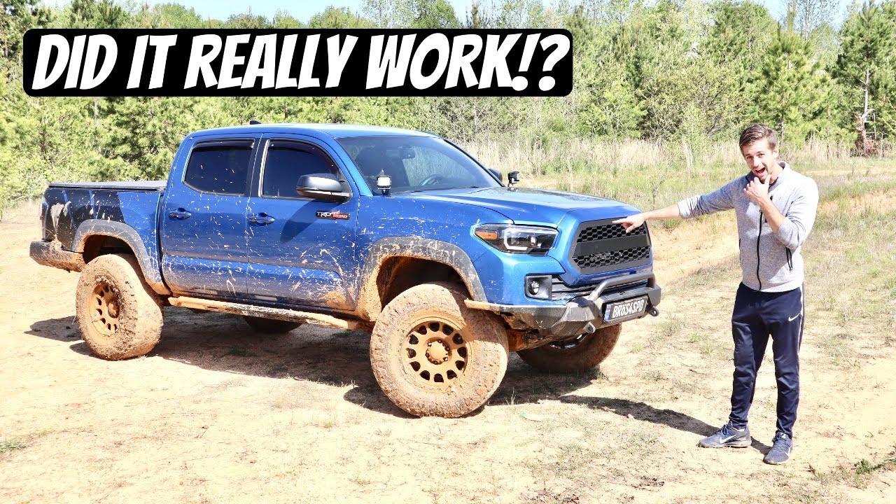 I Ceramic Coated HALF my truck | Hydrosilex Ceramic Coat + Off Road Test Toyota Tacoma