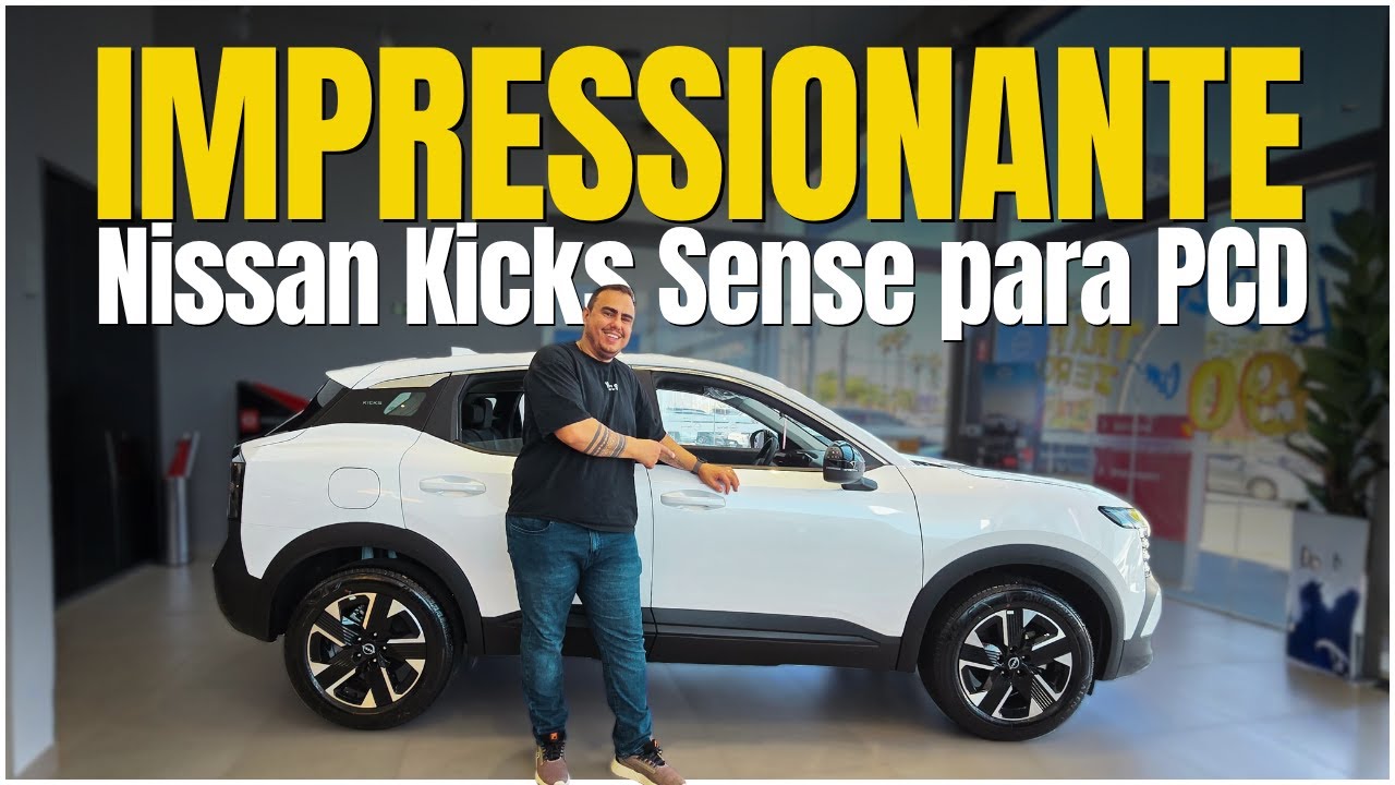 KICKS SENSE TURBO PCD COM DESCONTO SURPREENDENTE!