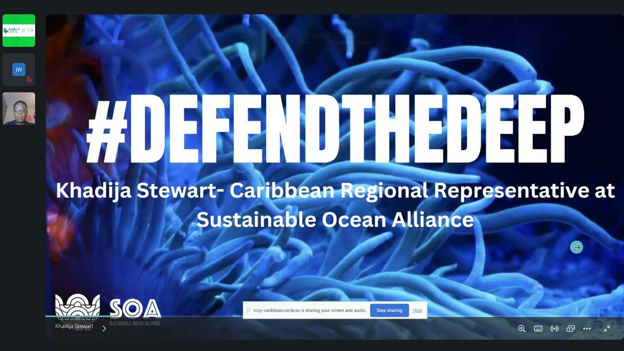 Biodiversity and Oceans - RCOY Caribbean 2023