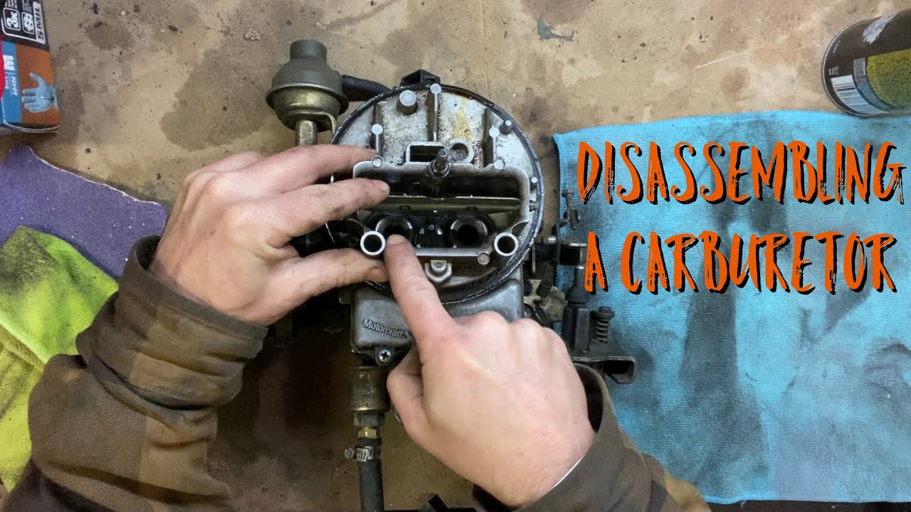1985 Ford Ranger Motorcraft 2150 Carburetor rebuild part 1– tear down