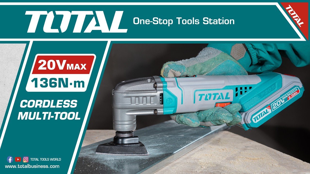 TOTAL Cordless multi-tool TMLI2022