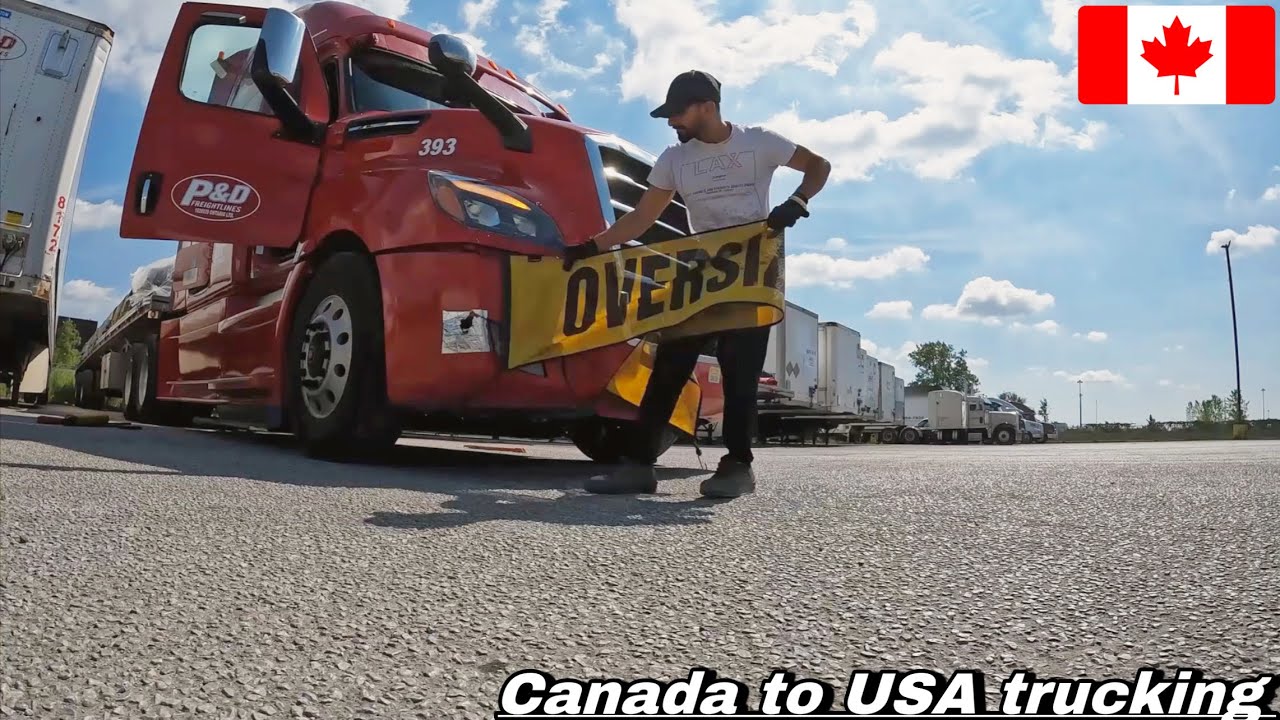 Let’s Start This beautiful Day with OVERSIZED LOAD in CANADA || Vipan Kataria