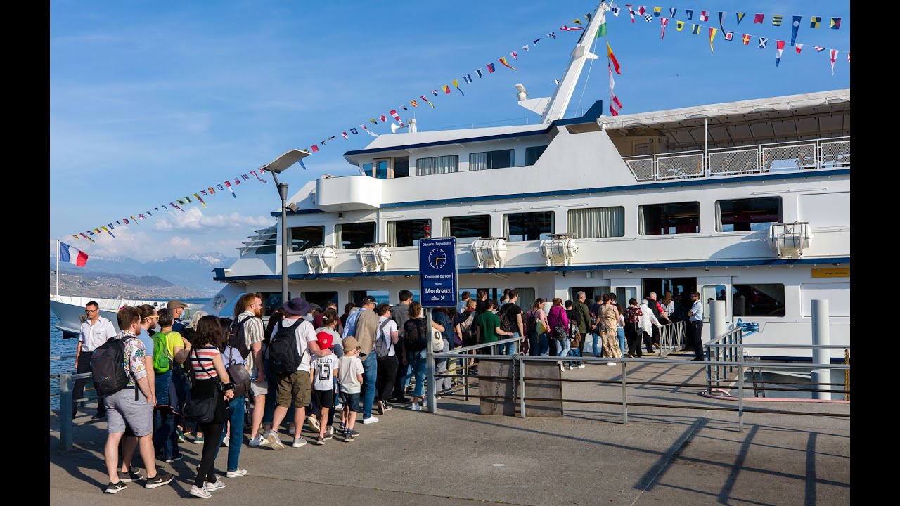 Début de la saison de la navigation CGN sur le Léman