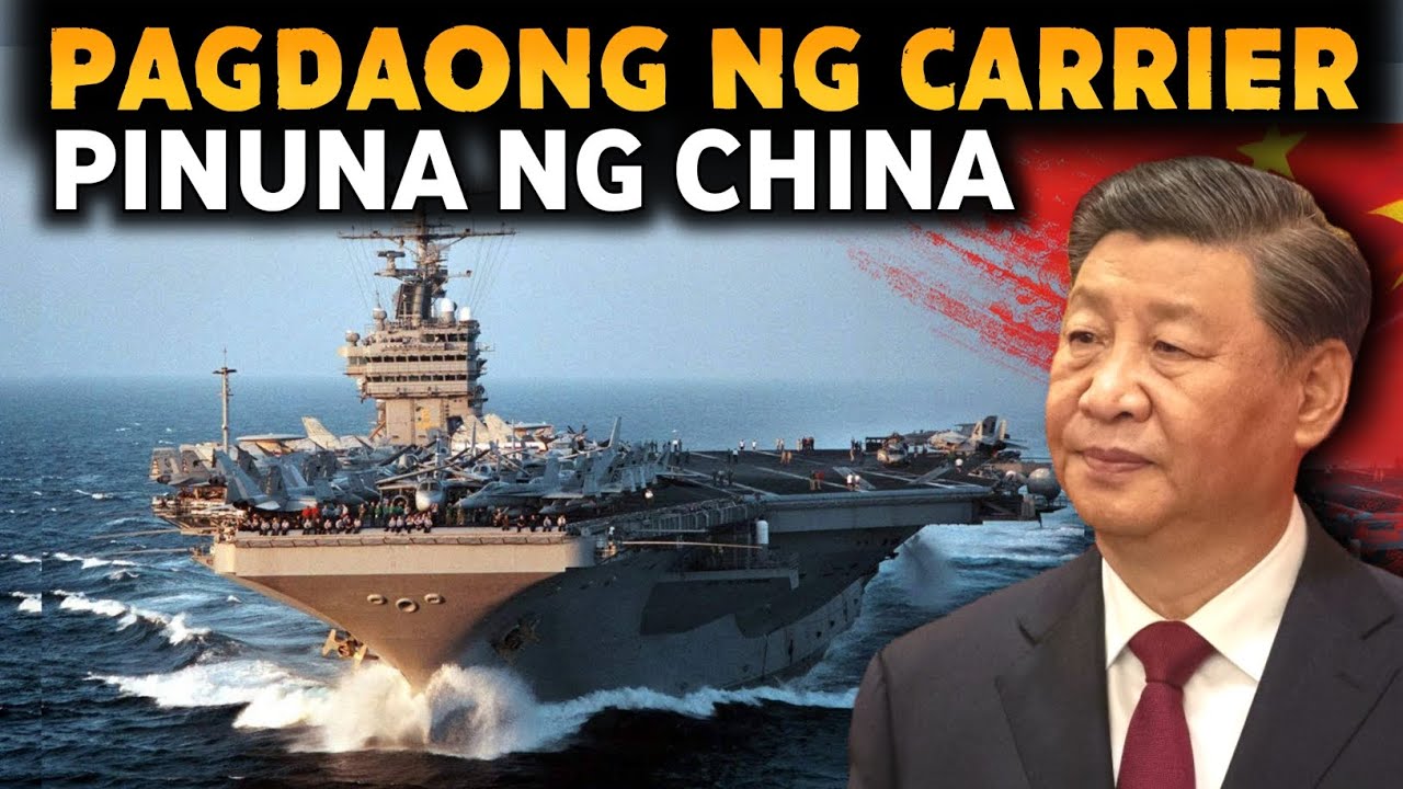 PAGDAONG NG CARRIER STRIKE GROUP NG AMERIKA SA BANSA PINUNA NG CHINA | AWACS PLANONG BILHIN NG PIL..