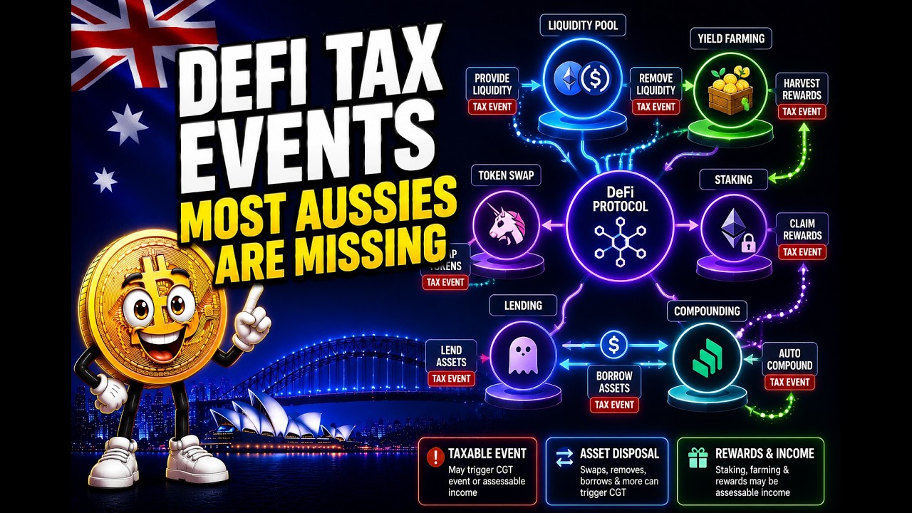 DeFi Tax Australia 2026: Yield Farming, Lending and Liquidity &mdash; The Complete ATO Guide