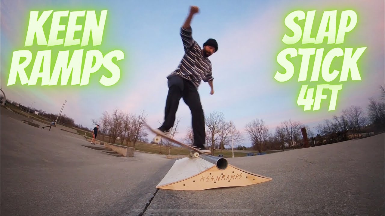￼Keen Ramps Slapstick 4 foot Skate ramp