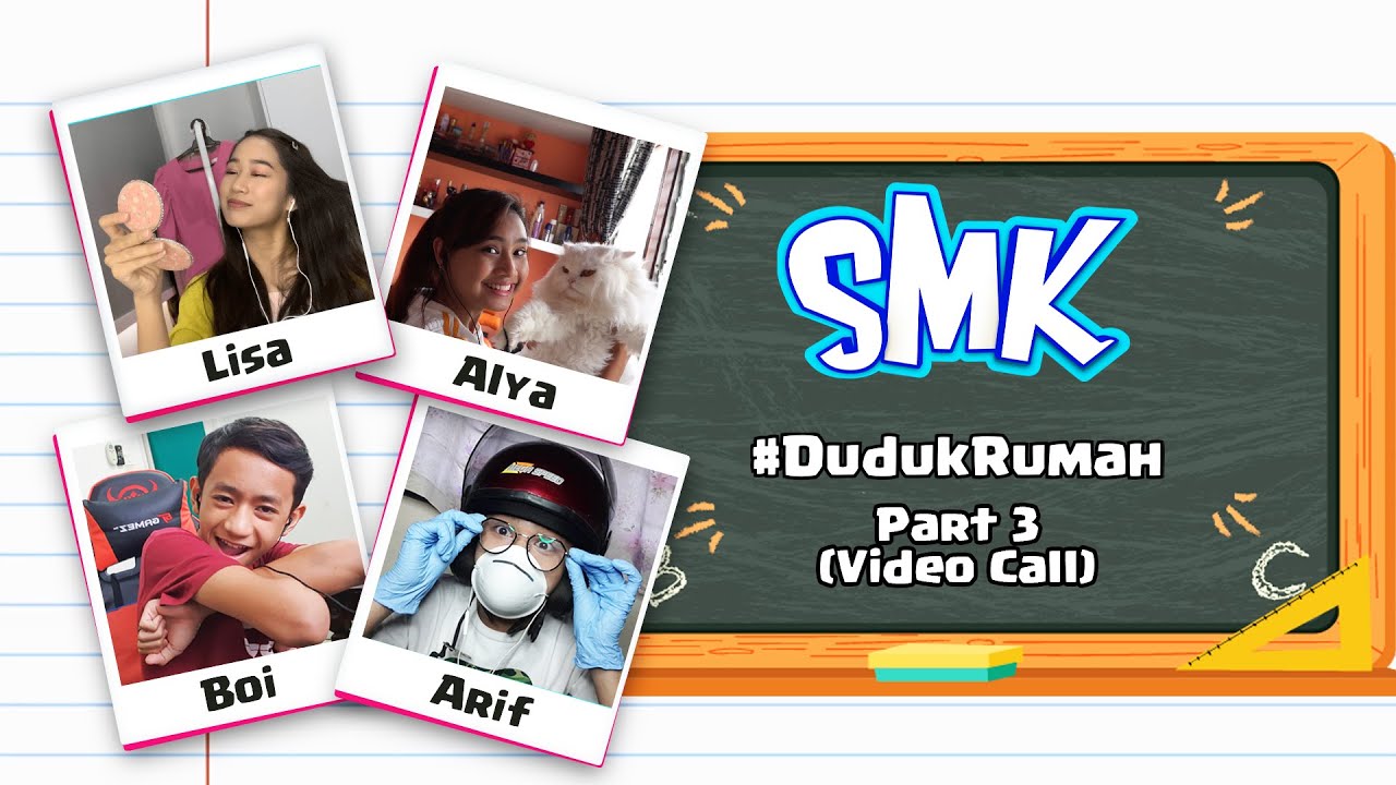 [Ep3] Arif Yang Lagi Arif Tentang Covid-19 | SMK #DudukRumah (Video Call)