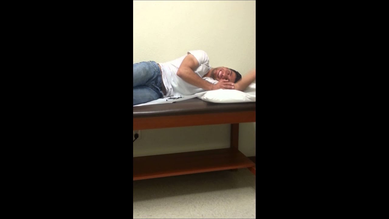 Boyfriend getting his shot haha