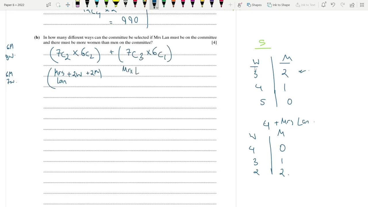 9709/51/M/J/22 | A LEVEL MATHEMATICS 9709 S1 PAPER 5 | STATISTICS | MAY/JUNE 2022 | PAPER 51