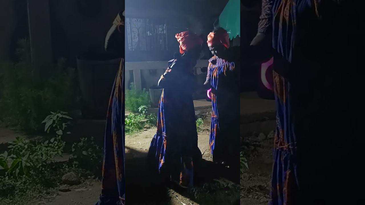 Granny taking us down memory lane with her dance steps. 