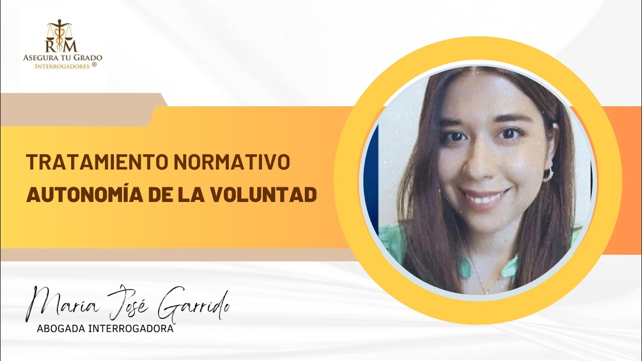 Autonomía de la voluntad y su tratamiento normativo en el Código Civil 💪👩‍🎓👨‍🎓