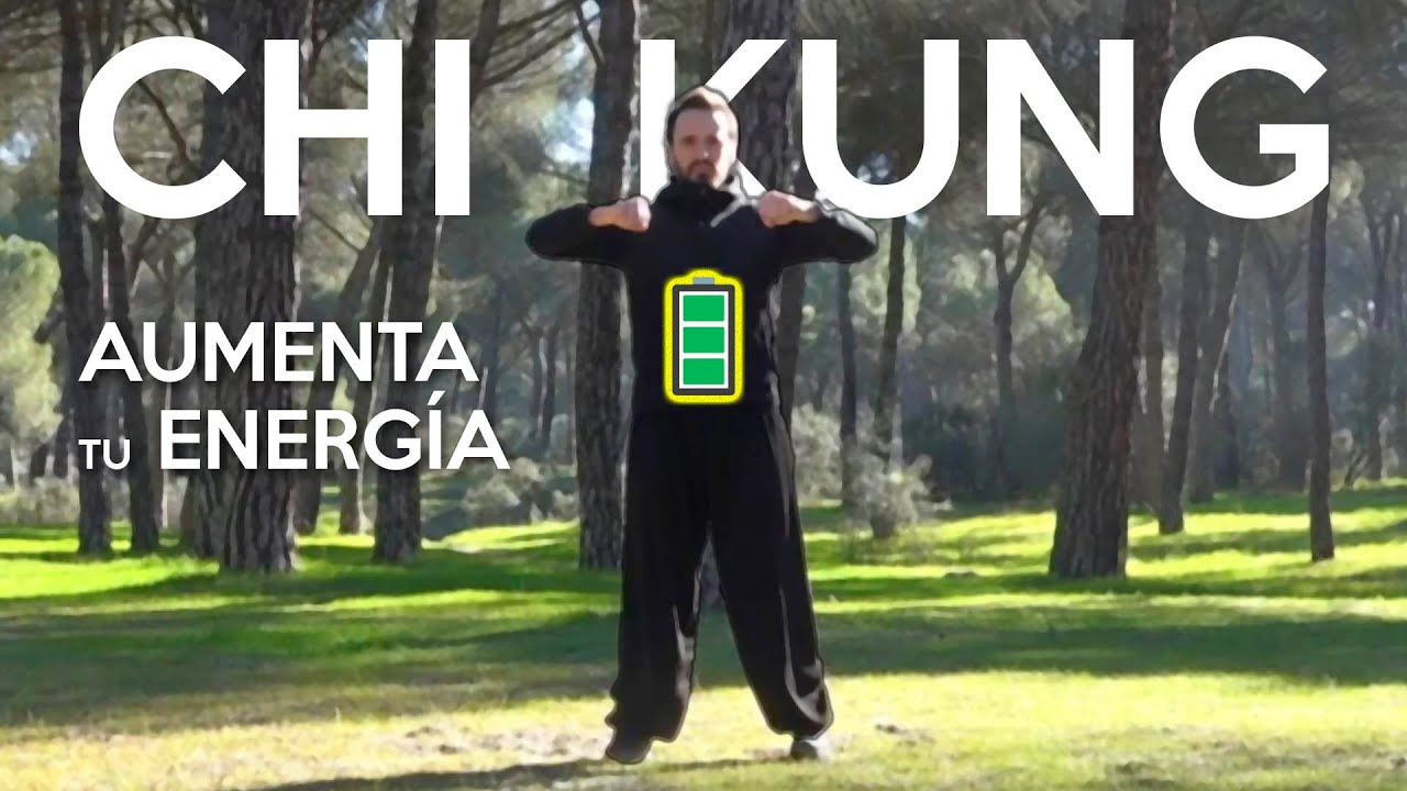 🔋 AUMENTA tu ENERG&Iacute;A en 10 min | CHI KUNG contra el cansancio y la fatiga