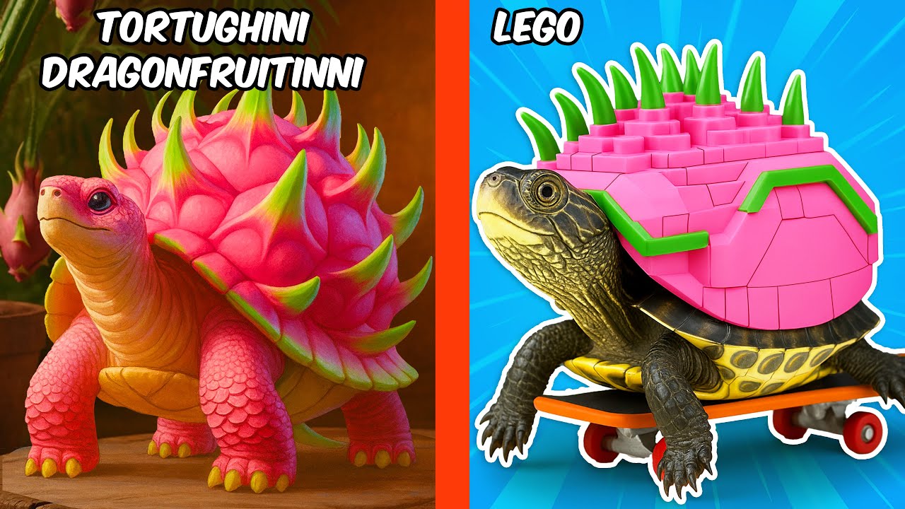 What If LEGO Brainrot Was Made by Animals? | FUNZ Bricks