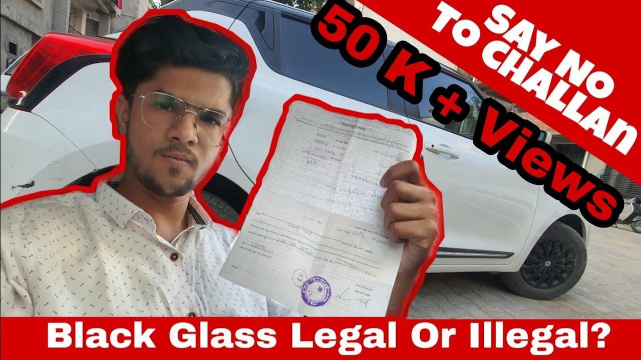Tinted film on car windows is legal or illegal ? | car sun film rules india ? | BHAVYA ZALA