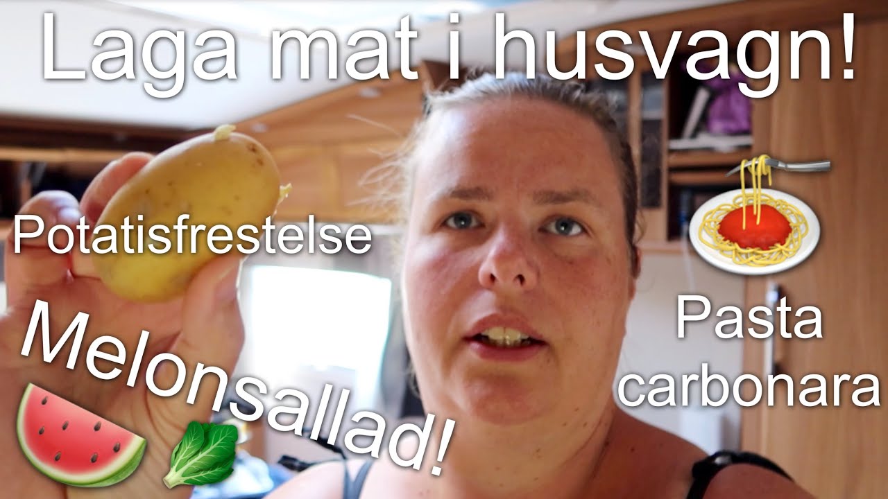 Matlagning i husvagn!
