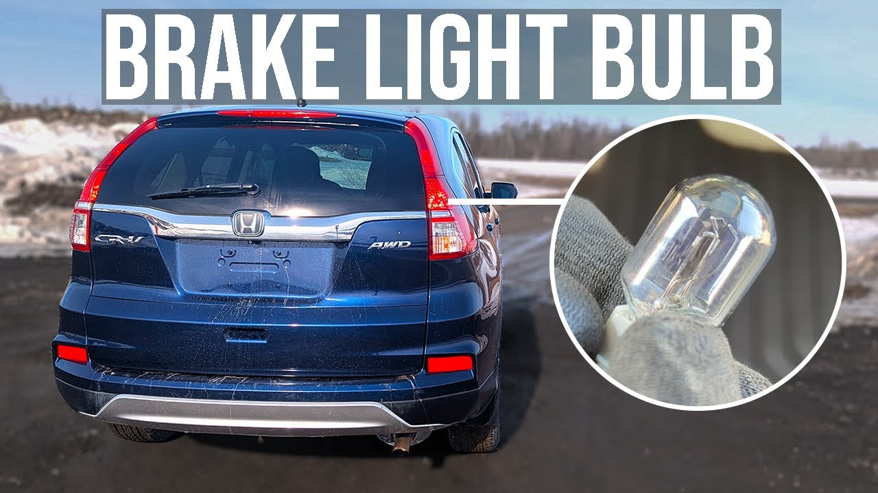 How to Replace Brake Light Bulb - Honda CR-V (2012-2016)