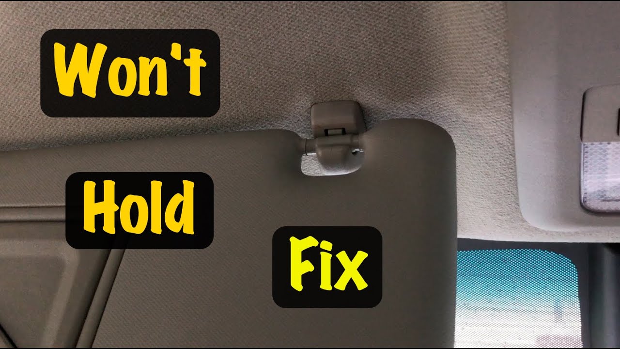 2011 - 2020 Chevrolet Loose Sunshade Sunvisor Support Retainer Replacement (Cruze, Sonic, Spark)