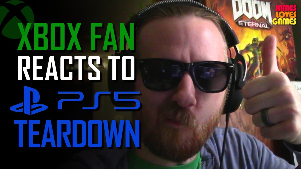 XBOX Fan Reacts to the PS5 Teardown!