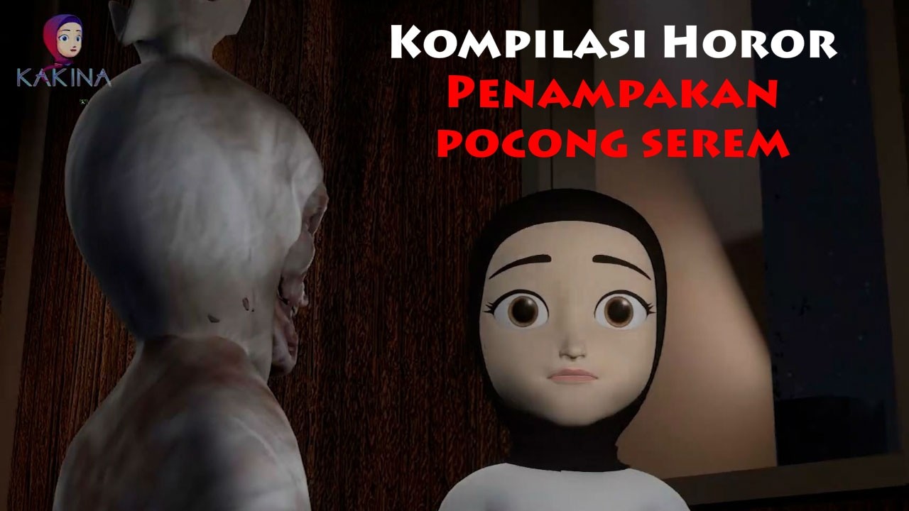 Kompilasi Horor KAKINA Penampakan Pocong Seram