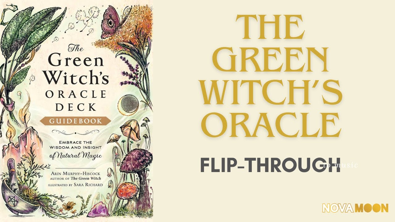 🌿✨ The Green Witch's Oracle Deck ✨🌿 QUICK FLIP-THROUGH