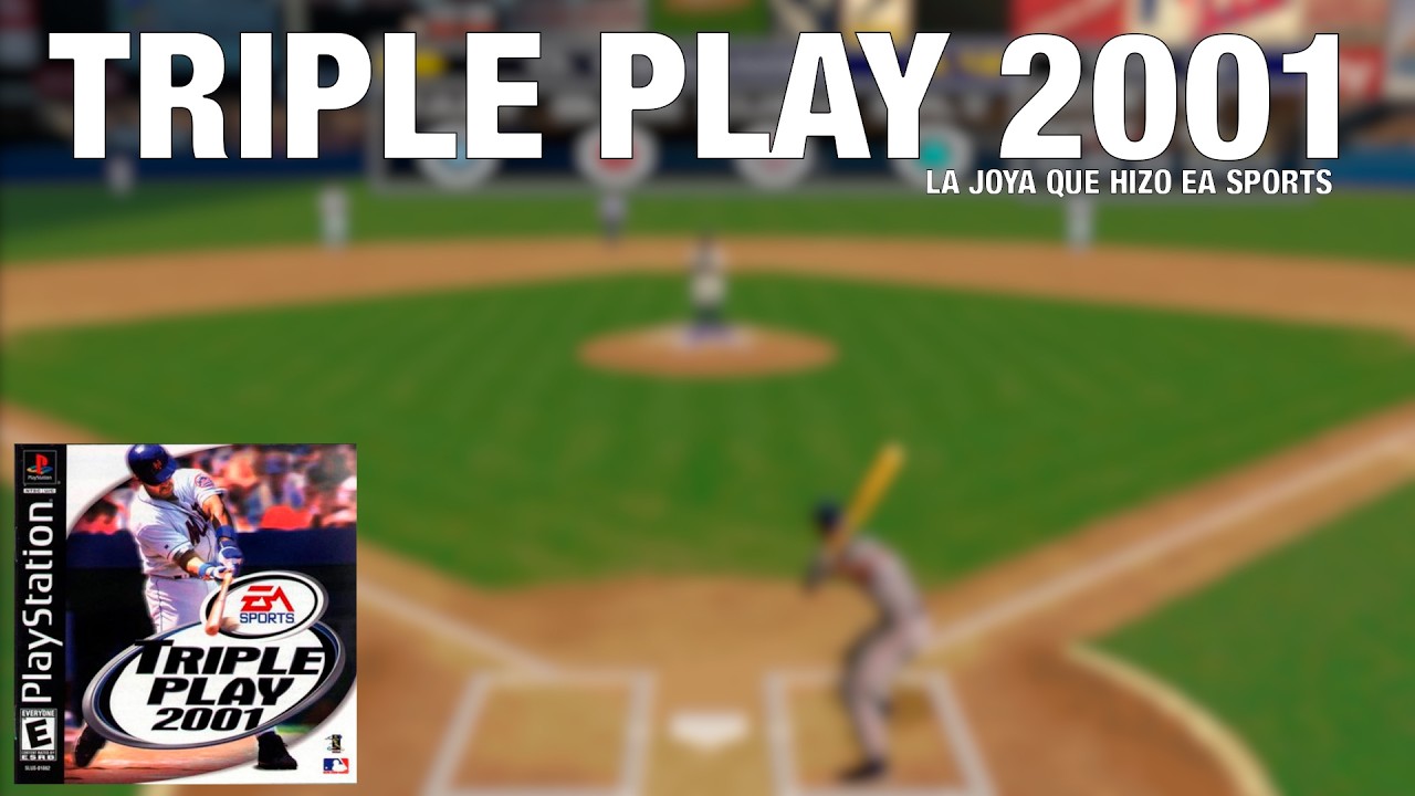 TRIPLE PLAY 2001- GAMEPLAY EN ESPAÑOL / PS ONE