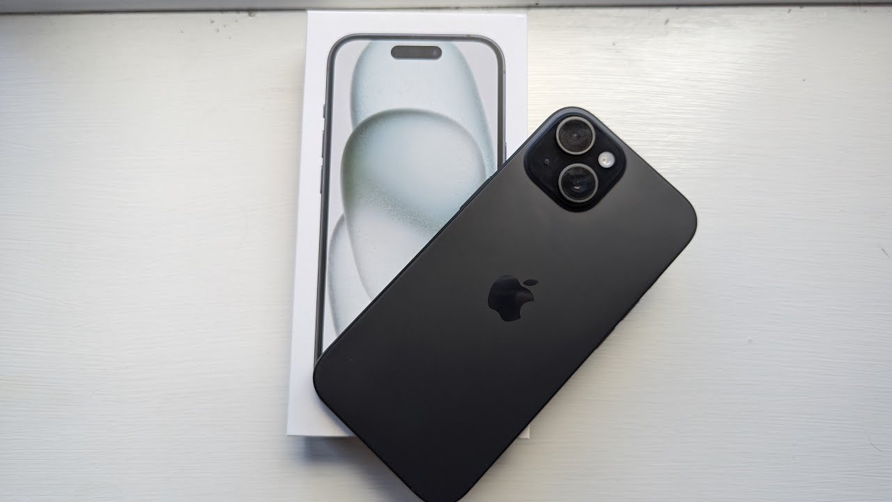 iPhone 15 Black — РАСПАКОВКА Первые впечатления
