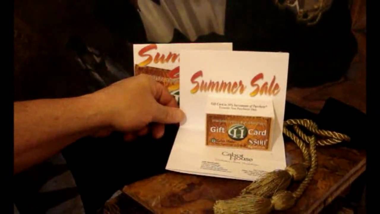 Cabot House Furniture Pop Up $500 Gift Card - Free! - W Warwick, RI