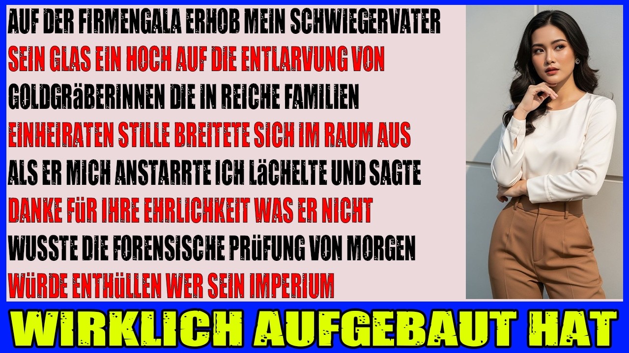 Ich baute FILs Firma auf $100M auf dann nannte er mich Goldgräberin