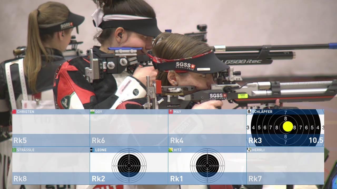 Schweizer Meisterschaften 2026 - Final Gewehr 10m Frauen