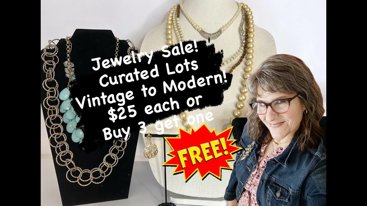 Jewelry SALE! Curated Lot! (Lots are no longer available...thanks for watching!)