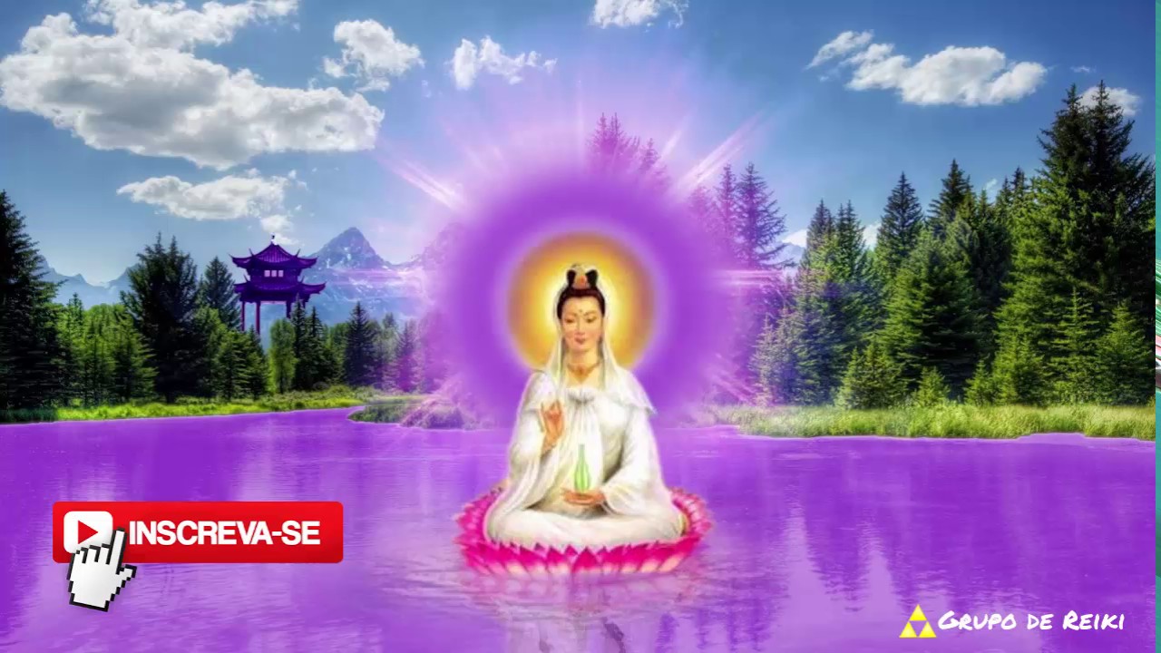 Canção Kuan Yin   Sinos a cada 3 Minutos para Reiki By Grupo de Reiki