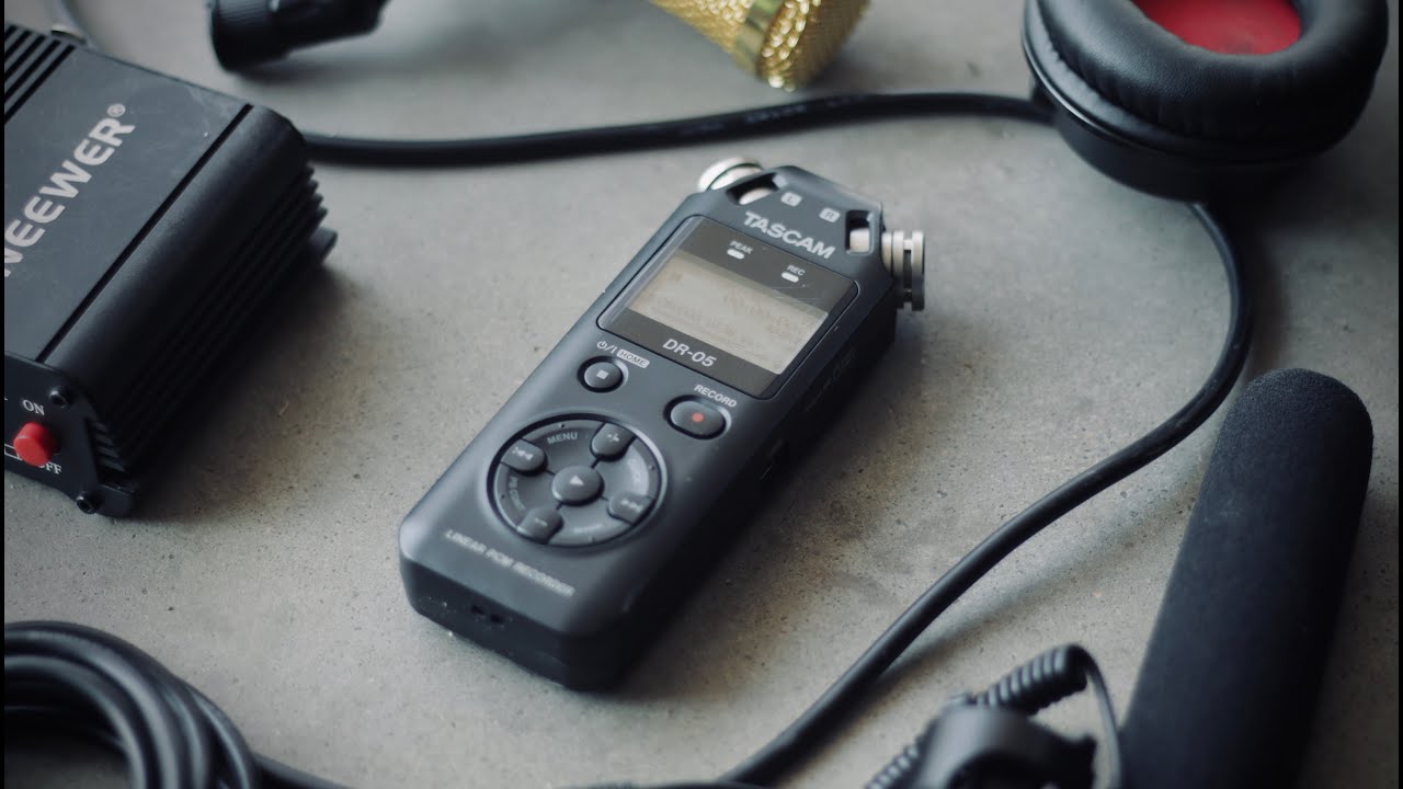 Best Budget Podcast recorder?! (TASCAM DR-05)