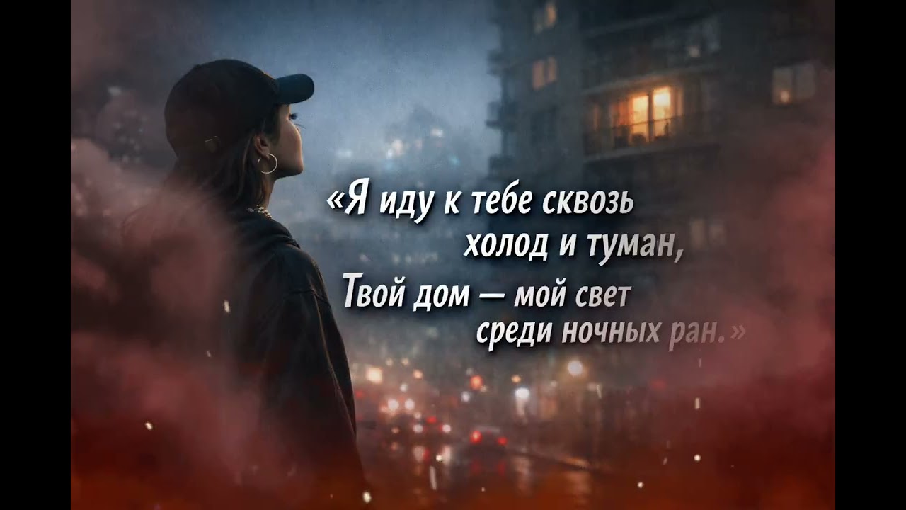 Я иду к тебе сквозь холод и туман,Твой дом мой свет, мой тихий океан.
