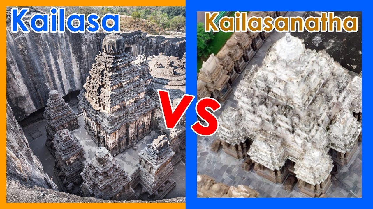 Prototype of Kailasa Temple at Ellora Caves Discovered! 100% Proof -  Kanchi Kailasanathar Temple