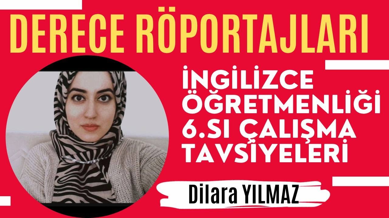 İngilizce ÖABT Türkiye 6.sı Dilara YILMAZ (Derece Röportajları)