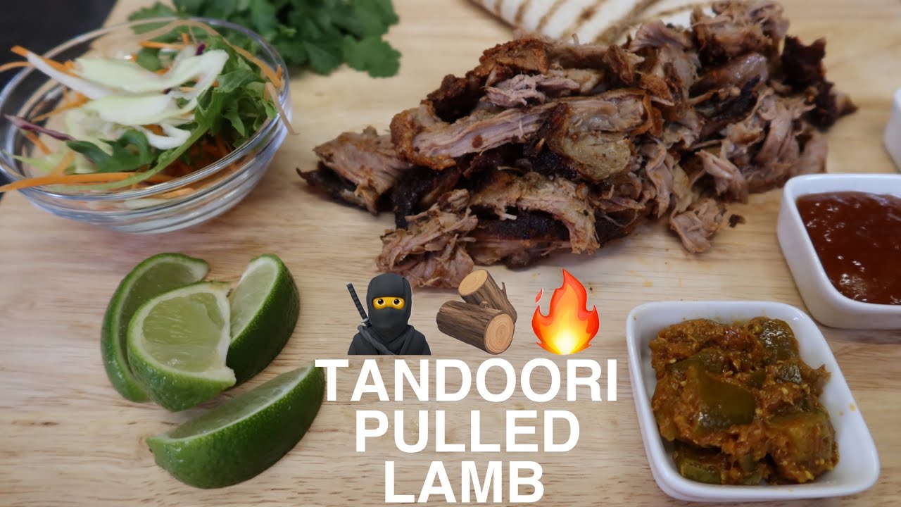 🥷🪵🔥Tandoori Pulled Lamb @thepelletman1
