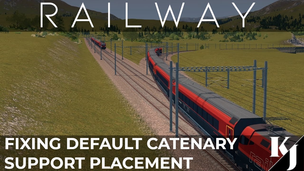 Fixing Default Catenary Support Placement in Cities: Skylines | RAILWAY | Episode 05