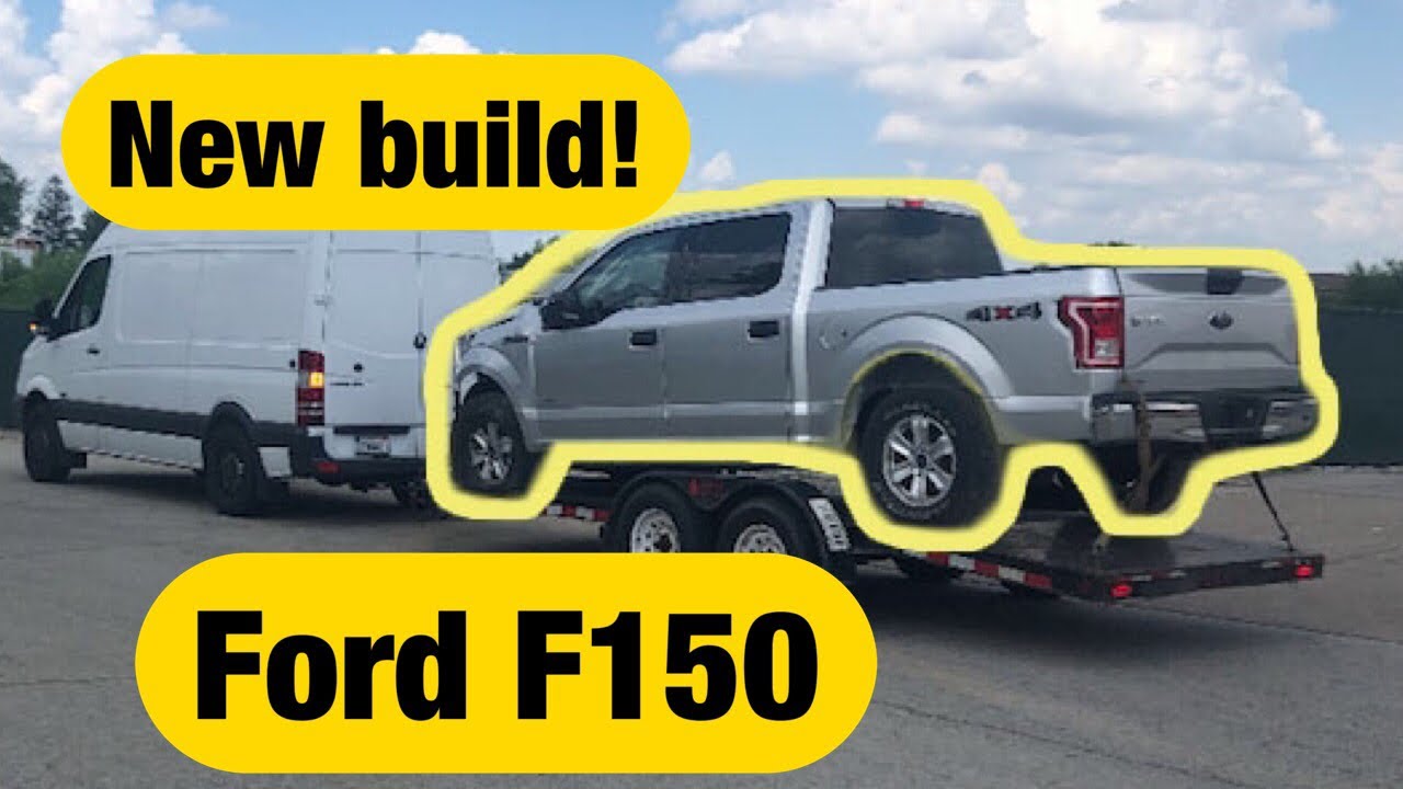 Rebuilding a Wrecked Ford F150 PART 1