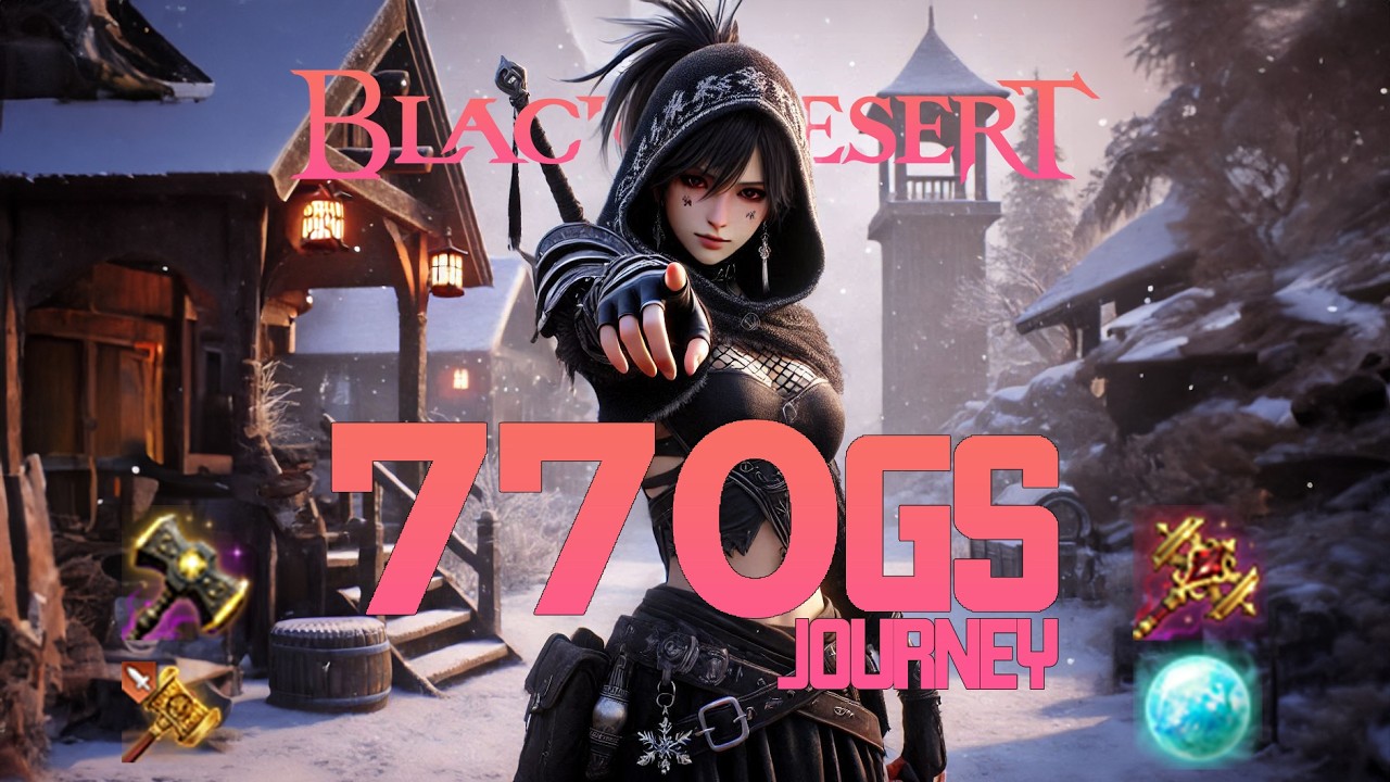 770 Gear Score Journey begins with an easy +3 GS #blackdesertonline #blackdesert