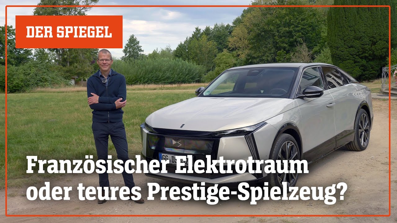 Wir drehen eine Runde: DS N°8 – Ein Auto im Raumschiff-Look | DER SPIEGEL