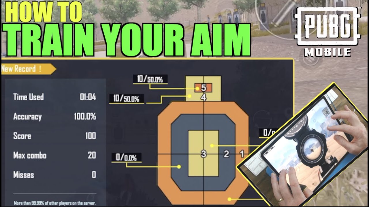 HOW TO TRAIN YOUR AIM IN PUBG MOBILE