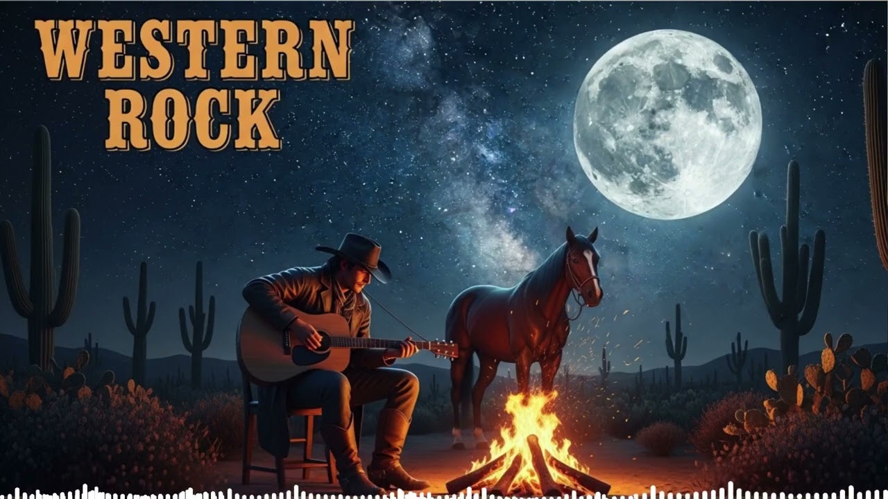 🌵 Western Rock del Desierto – Sonido Polvo, Sol y Camino