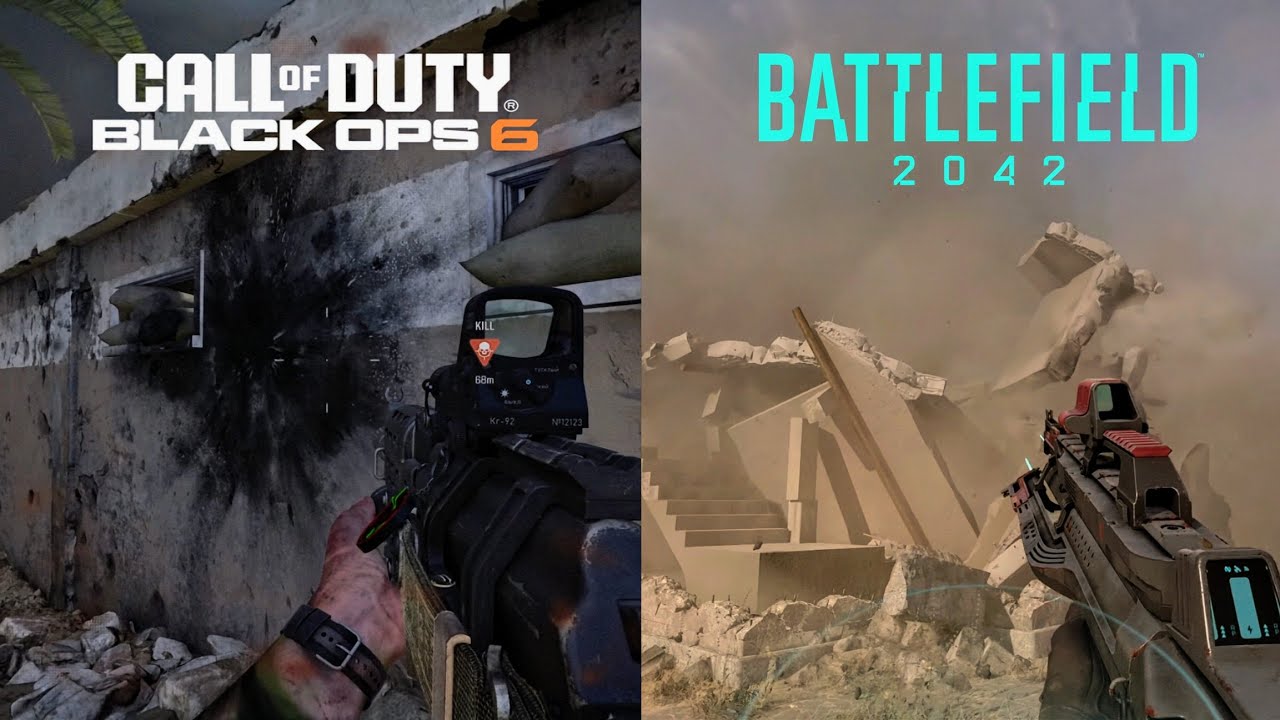 Black Ops 6 vs Battlefield 2042 - ULTIMATE Attention to Detail Comparison!