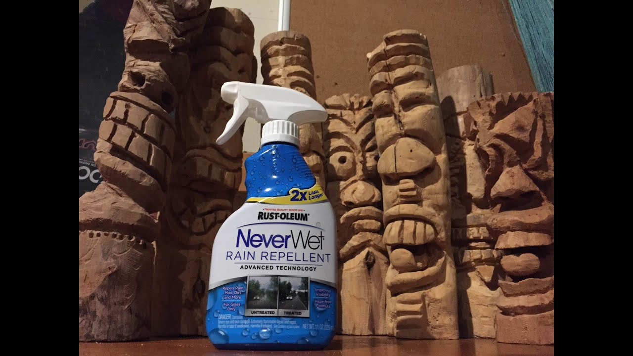 Neverwet for Glass - Rain Repellent First Test/Review