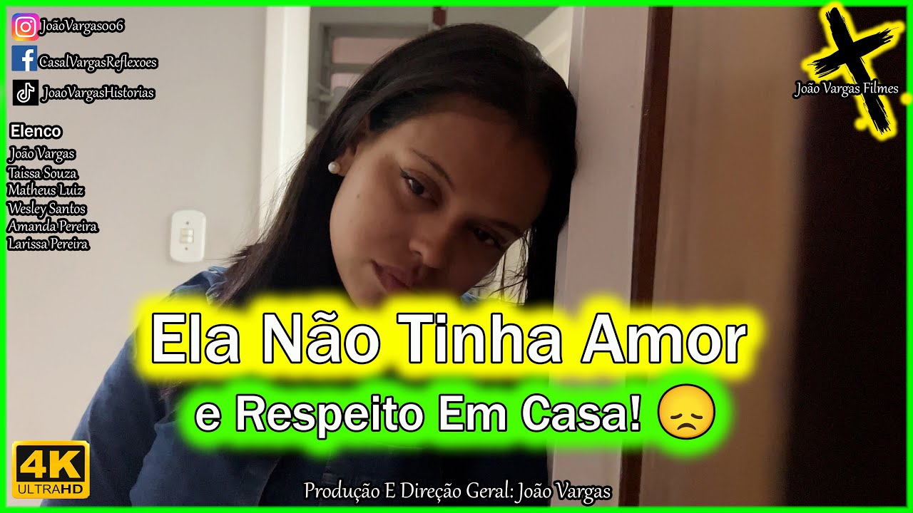 Ela Não Tinha Amor e Respeito Em Casa! 😞