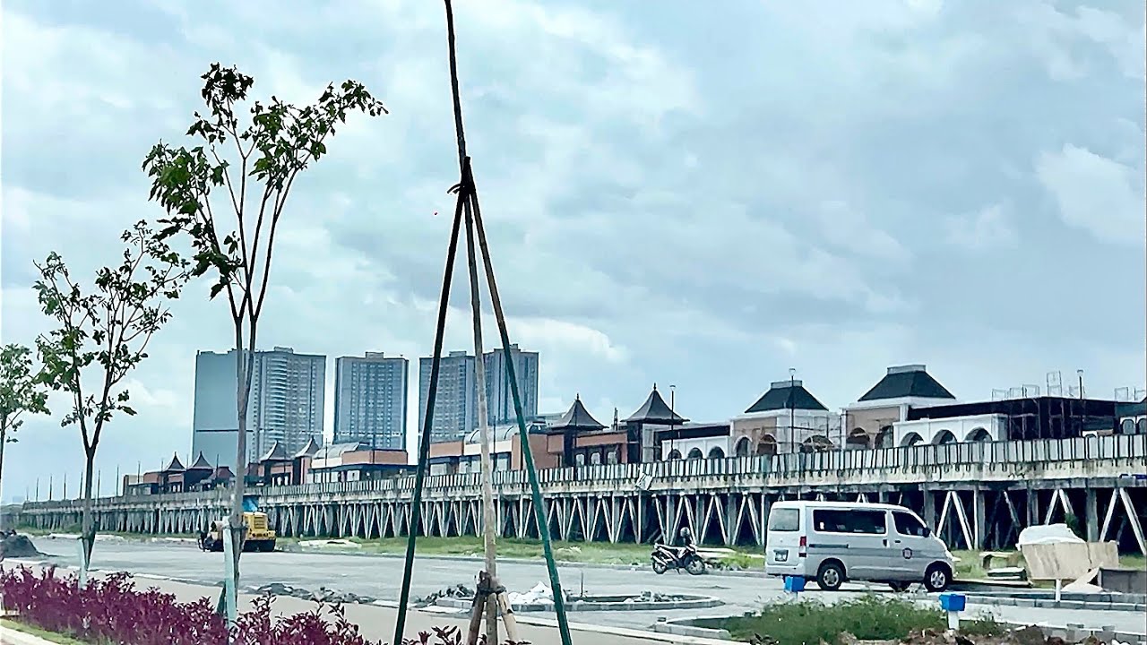 PIK 2 EBONY 2 RIVERWALK ISLAND RUKO RODEO DRIVE SUNSET PIER UPDATE FEBRUARY 2025 PROGRESS TERBARU