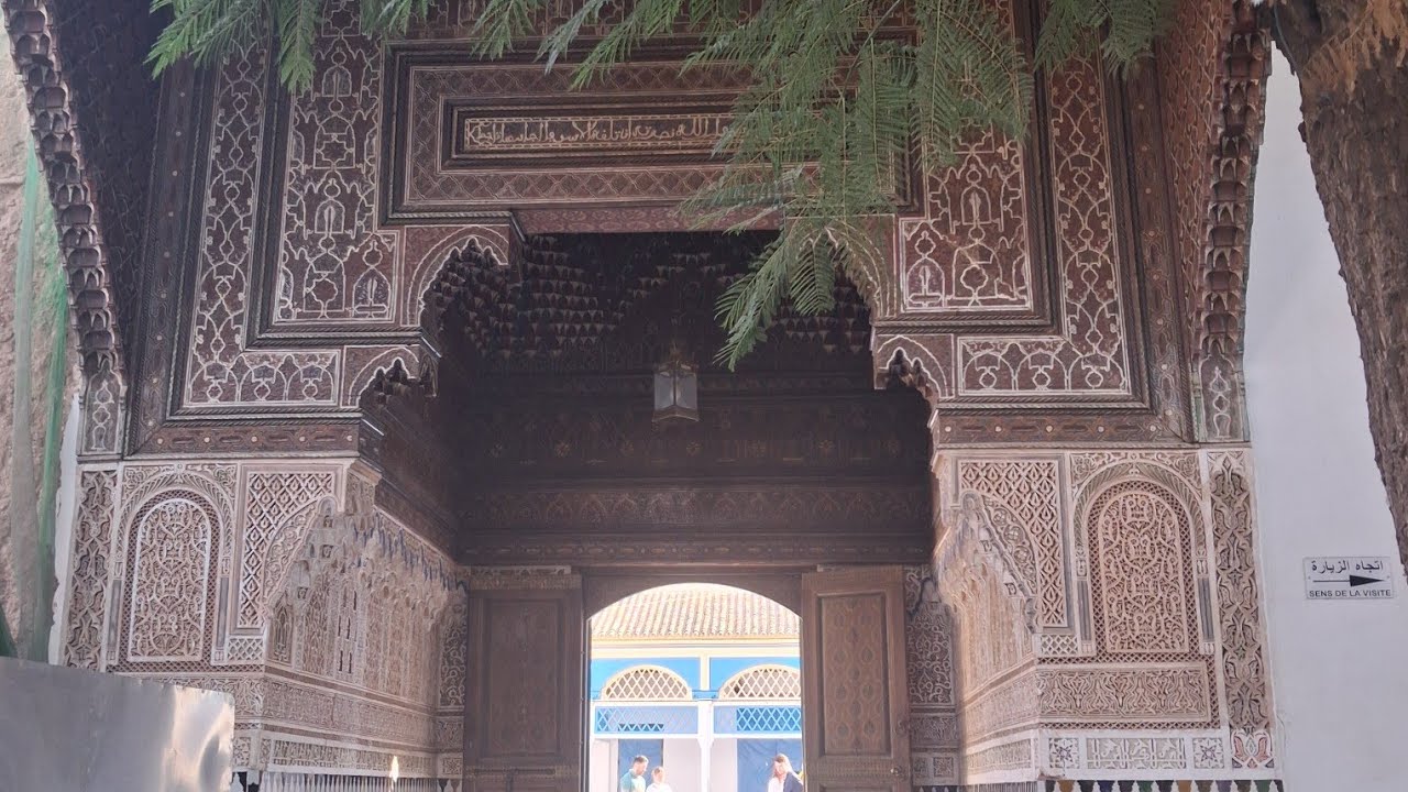 Bezoek Bezoek aan Bahia kasteel Marrakesh parte3